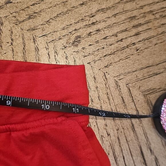 Red Quick Dry Shorts Size 8 Boys Algo - Picture 6 of 9